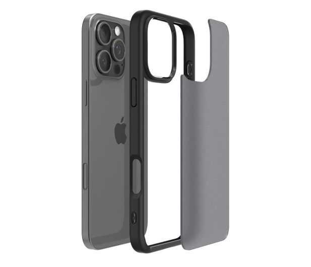 SPIGEN Ultra Hybrid do iPhone 16 Pro Max Frost Black ACS07995 - 1279615 - zdjęcie 2